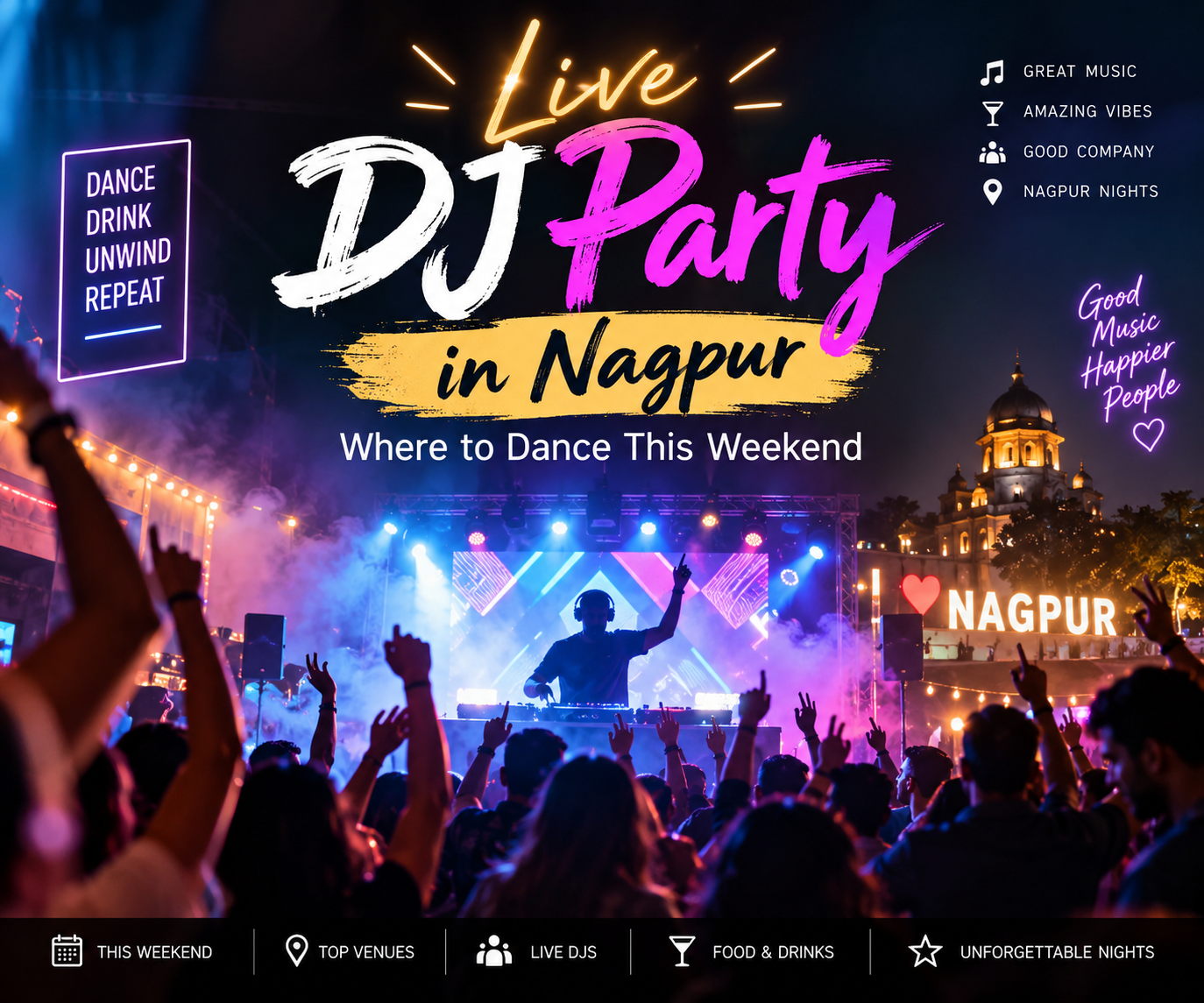 Live DJ Party in Nagpur: Where to Dance This Weekend
