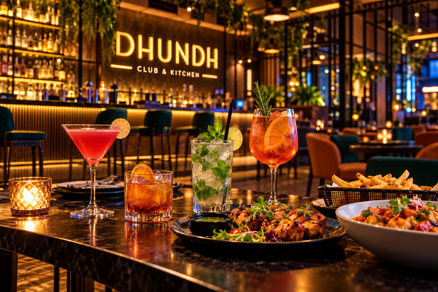 Best Cocktail Bars in Nagpur for Weekend Hangouts | Dhundh Club & Kitchen